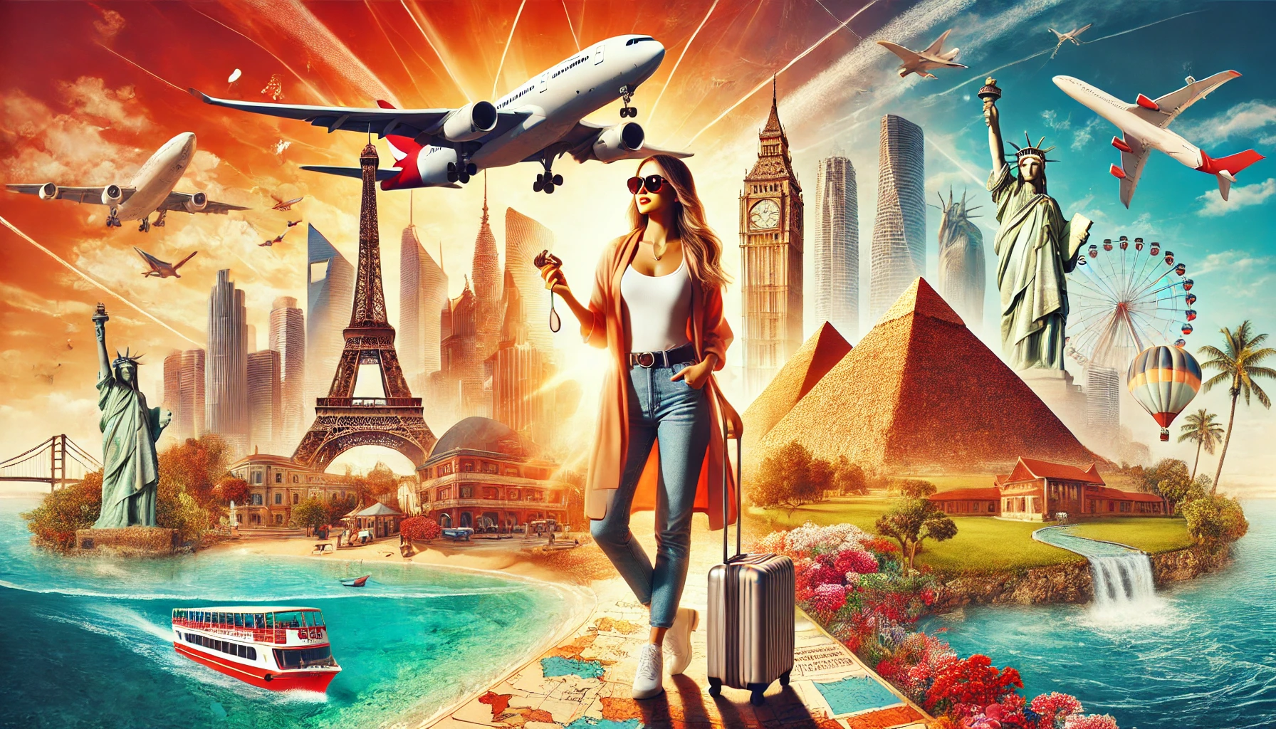 Descubra os destinos imperdíveis para viajar em 2025