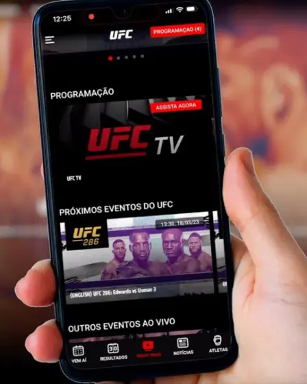 Assistir UFC ao vivo no celular